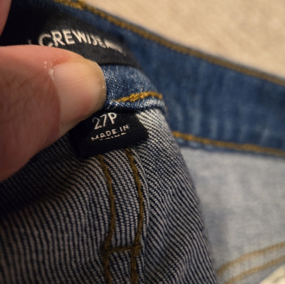 J. Crew Jeans 27p Button fly distressed skirt - Picture 8 of 8